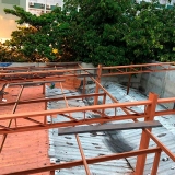 cobertura estrutura metalica residencial Piraí