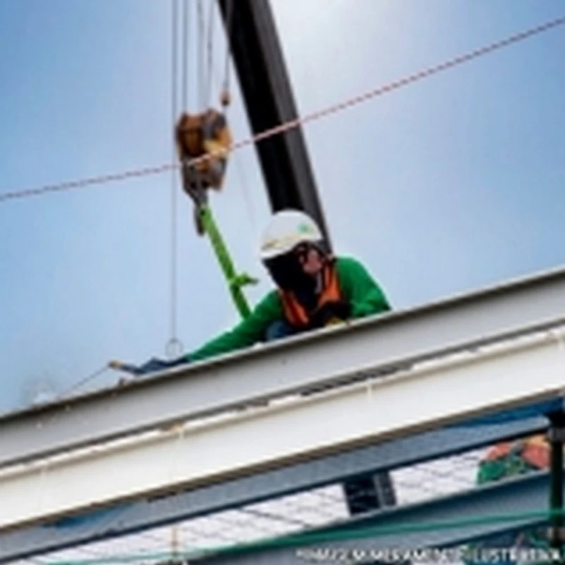 construção barracão estrutura metálica