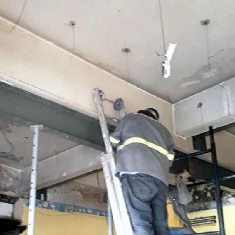 reforço estrutural metálico 300 m2